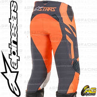 Alpinestars  Techstar Factory Anthracite Orange Fluo Pants Trousers