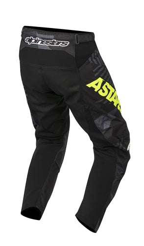 Alpinestars  Racer Supermatic Race Pants Trousers Black Yellow Flo