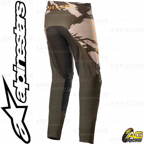 Alpinestars  Racer Tactical Military Sand Camo Tangerine Pants Trousers