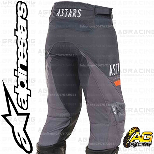 Alpinestars  Racer Flagship Mid Grey Anthracite Orange Fluo Pants Trousers