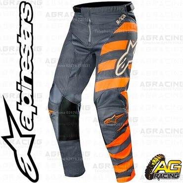 Alpinestars  Racer Braap Anthracite Orange Fluo Sand Pants Trousers