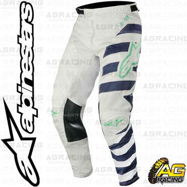 Alpinestars  Racer Braap Cool Grey Dark Navy Teal Pants Trousers