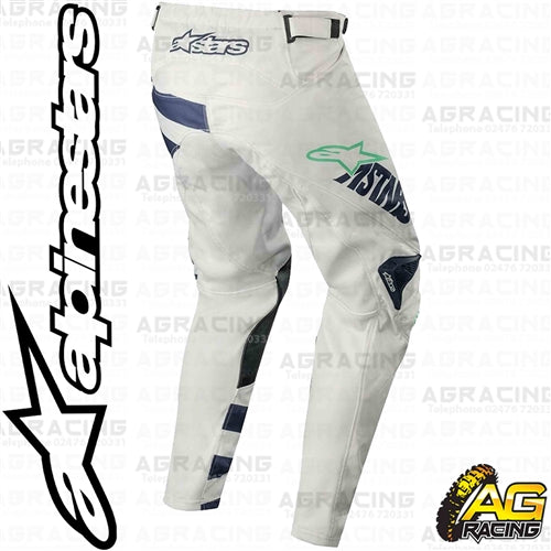 Alpinestars  Racer Braap Cool Grey Dark Navy Teal Pants Trousers