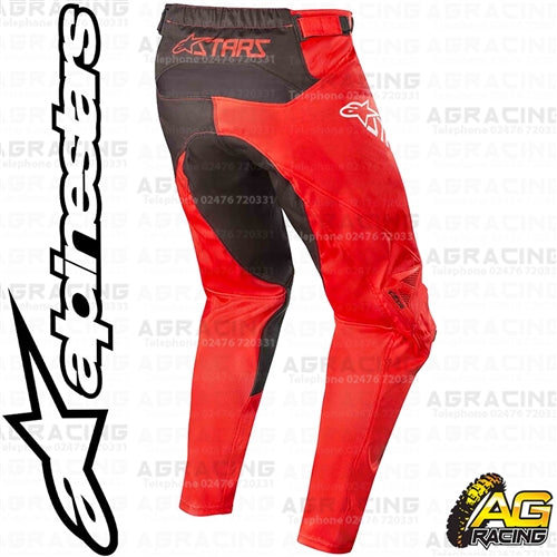 Alpinestars  Racer Supermatic Red Black White Pants Trousers