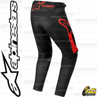 Alpinestars  Racer Supermatic Black Bright Red Race Pants