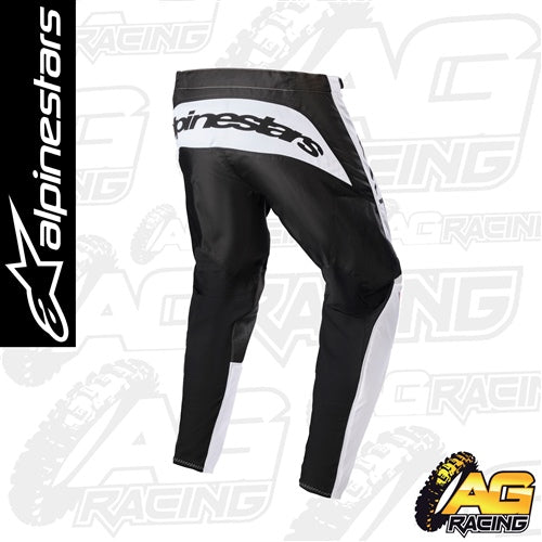 Alpinestars 2023 Fluid Lurv Black White Pants Trousers