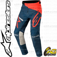 Alpinestars  Racer Tech Compass Bright Red Navy Pants Trousers