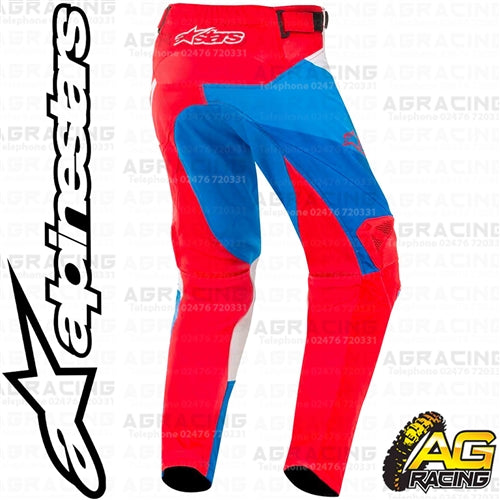 Alpinestars  Racer Venom Red White Blue Youth Children's Pants Trousers