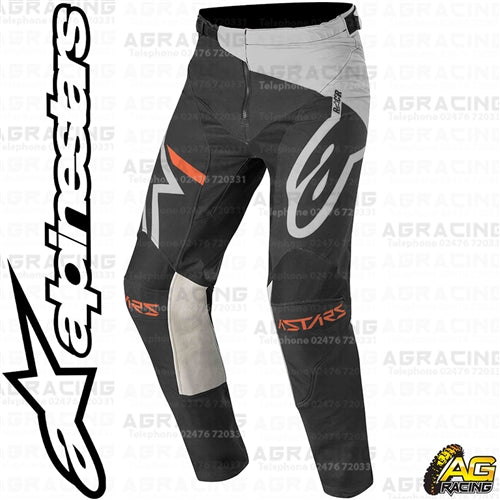 Alpinestars  Racer Compass Light Grey Black Pants Youth Children's Trousers