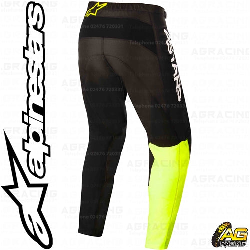 Alpinestars  Racer Chaser Black Yellow Fluo Pants Youth Children's Trousers