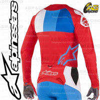 Alpinestars  Techstar Venom Red White Blue Race Jersey