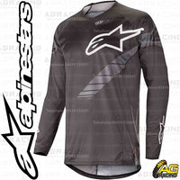 Alpinestars  Techstar Graphite Black Anthracite Grey Race Jersey