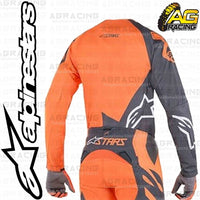 Alpinestars  Techstar Factory Anthracite Orange Fluo Race Jersey Shirt