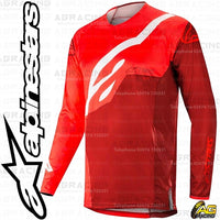 Alpinestars  Techstar Factory Red Burgundy Race Jersey Shirt