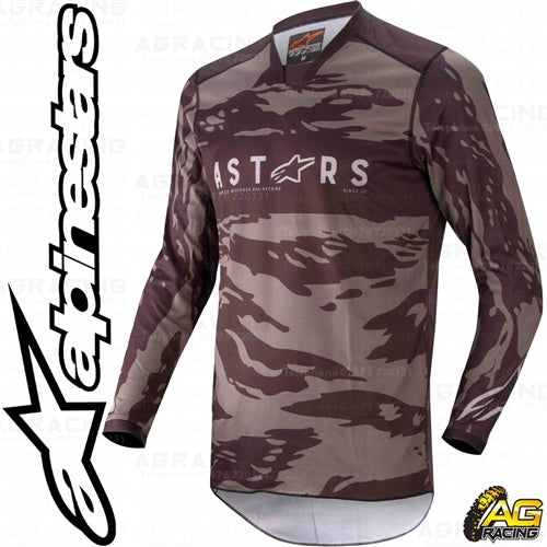 Alpinestars  Racer Tactical Black Gray Grey Race Jersey