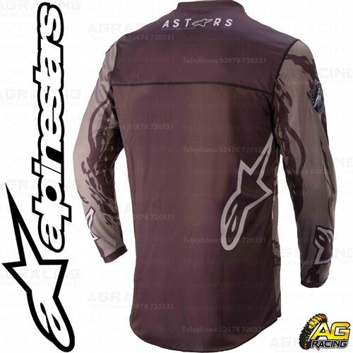 Alpinestars  Racer Tactical Black Gray Grey Race Jersey