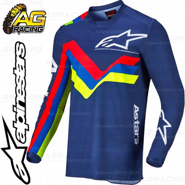 Alpinestars  Racer Braap Dark Blue Race Jersey