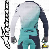 Alpinestars  Racer Supermatic Dark Navy Teal White Race Jersey