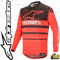 Alpinestars  Racer Supermatic Bright Red Black Race Jersey