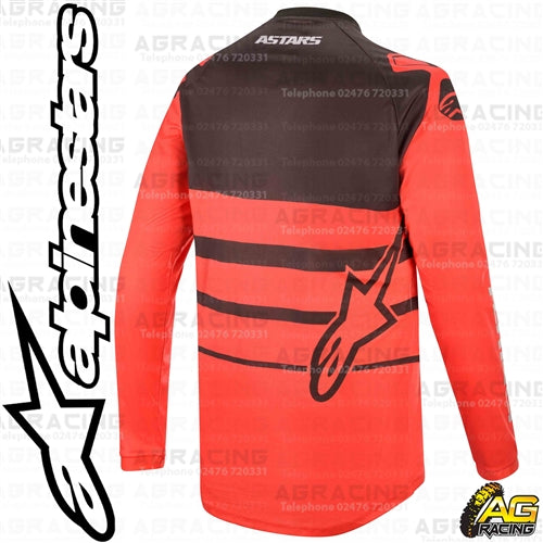 Alpinestars  Racer Supermatic Bright Red Black Race Jersey