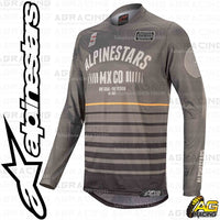 Alpinestars  Racer Tech Flagship Dark Grey Black Orange Race Jersey