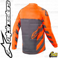 Alpinestars  Racer Braap Anthracite Orange Fluo Youth Children's Race Jersey