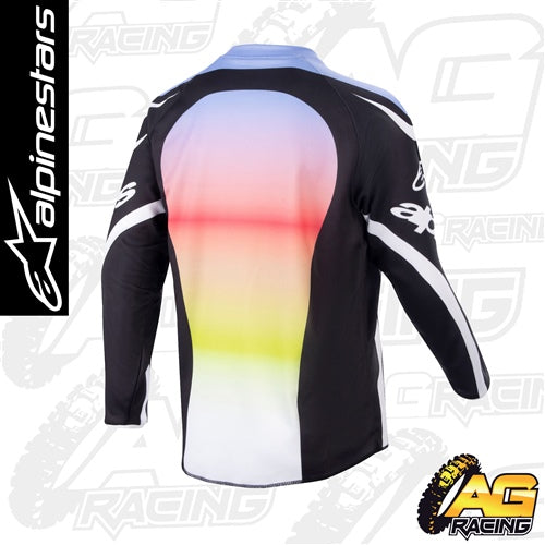 Alpinestars 2023 Racer Semi Black Multi Kids Jersey