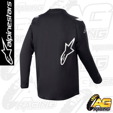 Alpinestars 2023 Racer Graphite Black Reflective Kids Jersey