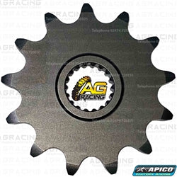 Apico Steel Front Sprocket 520 Pitch For Suzuki RM 125 1988-1991