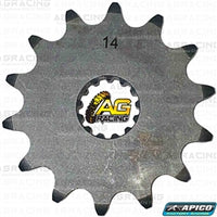 Apico Steel Front Sprocket 520 Pitch For Suzuki SG 350 N 1991-1992