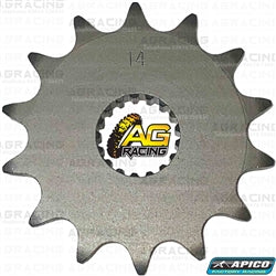 Apico Steel Front Sprocket 520 Pitch For Suzuki RMZ 450 2005-2007