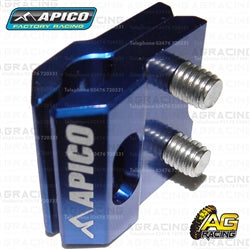 Apico Blue Brake Hose Line Clamp For Kawasaki KX 80 1988-2000 Motocross Enduro