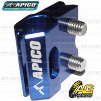 Apico Blue Brake Hose Line Clamp For Yamaha WR 450F WRF 450 2005-2009 Motocross Enduro