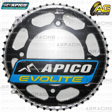 Apico Evolite Black Rear Sprocket 420 Pitch For Honda CR 80R 1986-2001