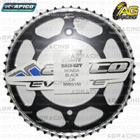 Apico Evolite Black Rear Sprocket 420 Pitch For Honda CRF 150R 2007-2018