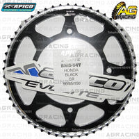 Apico Evolite Black Rear Sprocket 420 Pitch For Honda CR 80R 1986-2001