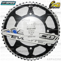 Apico Evolite Black Rear Sprocket 420 Pitch For Honda CRF 150RB 2007-2018