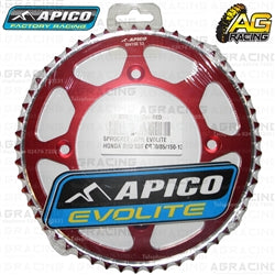 Apico Evolite Red Rear Sprocket 420 Pitch For Honda CRF 150R 2007-2018