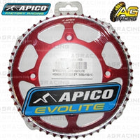 Apico Evolite Red Rear Sprocket 420 Pitch For Honda CRF 150R 2007-2018