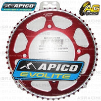 Apico Evolite Red Rear Sprocket 420 Pitch For Honda CRF 150R 2007-2018