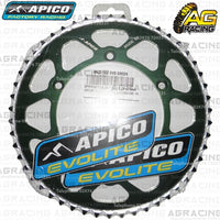 Apico Evolite Green Rear Sprocket 520 Pitch For Kawasaki KX 125 1990-2008