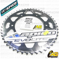 Apico Evolite Black Rear Sprocket 520 Pitch For Husqvarna FX 350 2017-2018