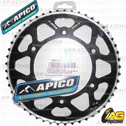 Apico Evolite Black Rear Sprocket 520 Pitch For Husqvarna FX 350 2017-2018