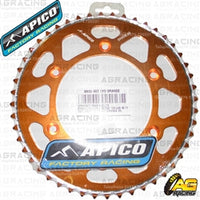 Apico Evolite Orange Rear Sprocket 520 Pitch For KTM SX-F 450 2003-2018