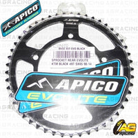 Apico Evolite Black Rear Sprocket 420 Pitch For Husqvarna TC 65 1998-2017