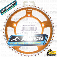 Apico Evolite Orange Rear Sprocket 420 Pitch For KTM SX 65 1998-2017