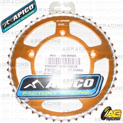 Apico Evolite Orange Rear Sprocket 420 Pitch For Husqvarna TC 65 1998-2017