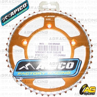 Apico Evolite Orange Rear Sprocket 420 Pitch For Husqvarna TC 65 1998-2017