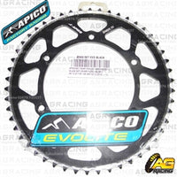 Apico Evolite Black Rear Sprocket 520 Pitch For Sherco SE-F 300 4T 2010-2018