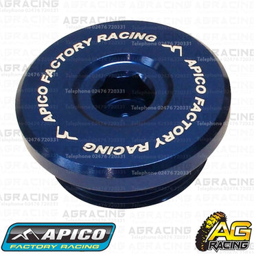 Apico Blue Engine Timing Plug Set For Kawasaki KX 250F 2004-2010 Motocross Enduro